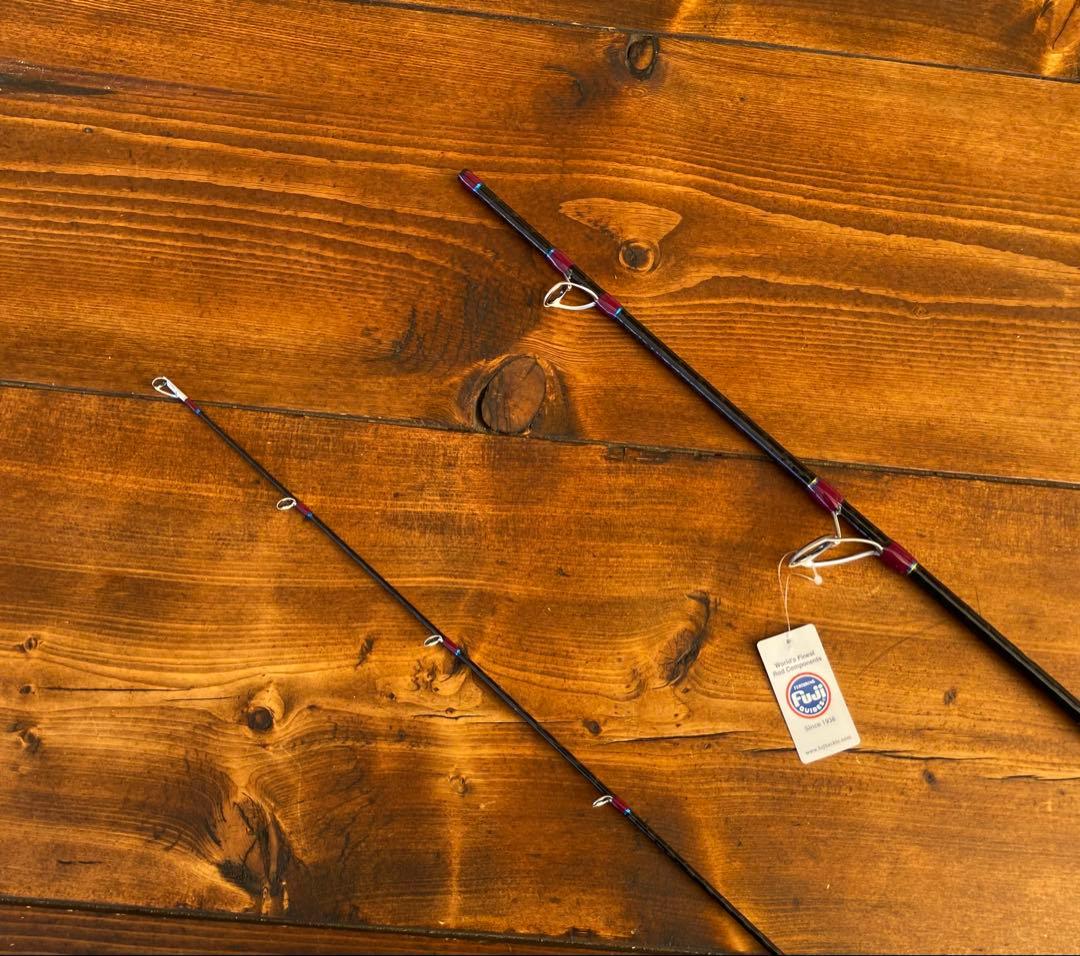 限定1セット　釣り竿セット　ジギングロッド　パックロッド　Fujiガイド 新品