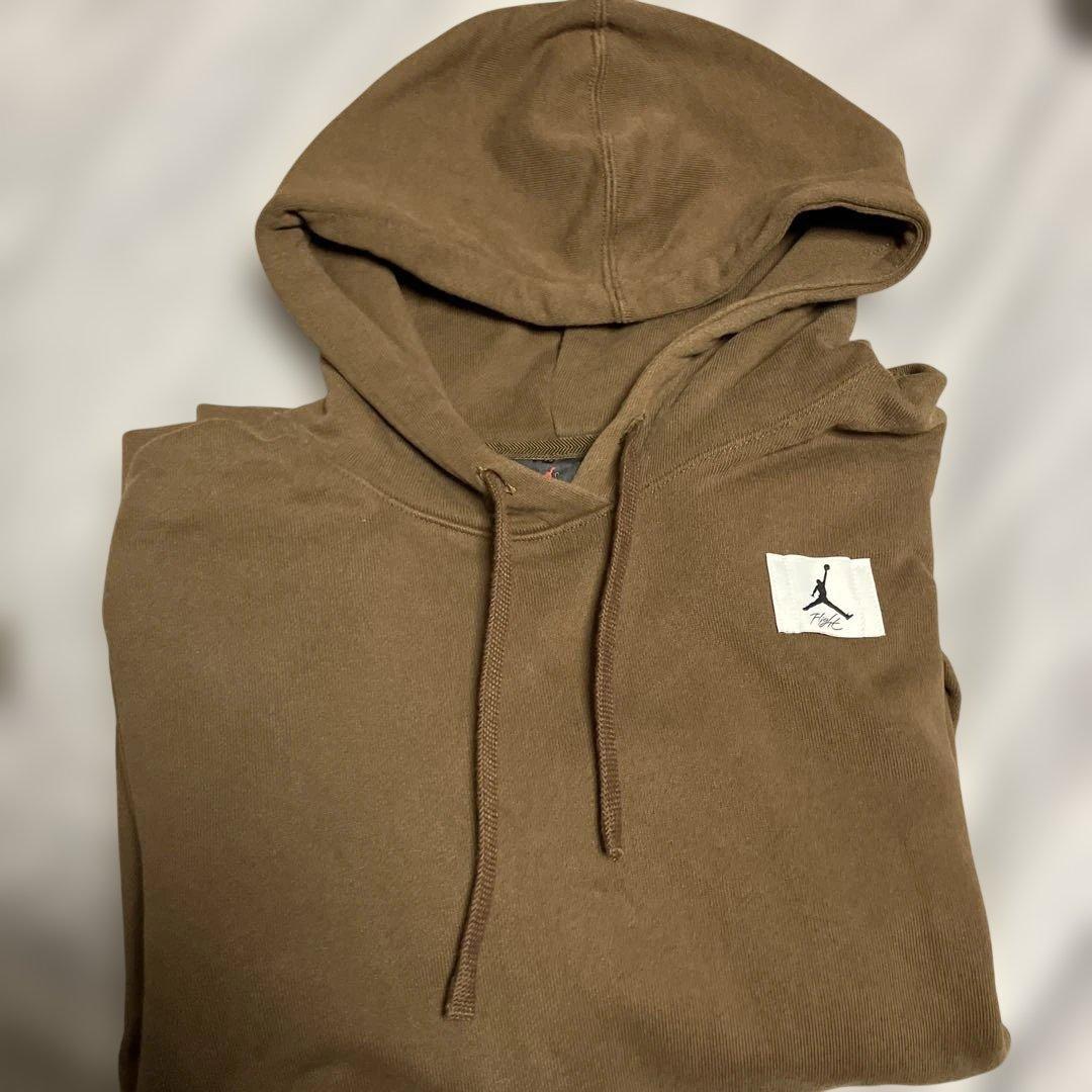 Jordan ブラウン フード付きスウェットセット　NIKE