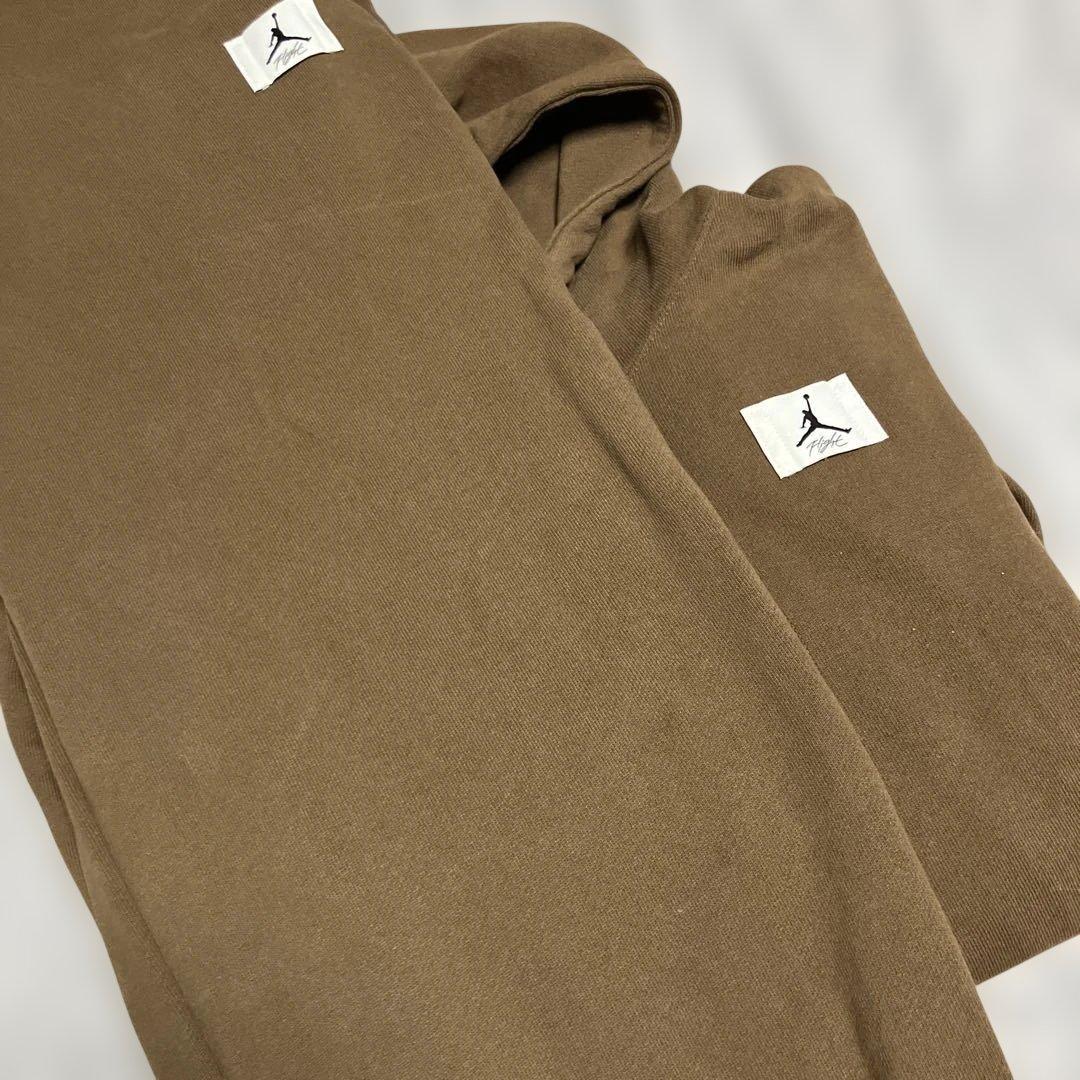 Jordan ブラウン フード付きスウェットセット　NIKE