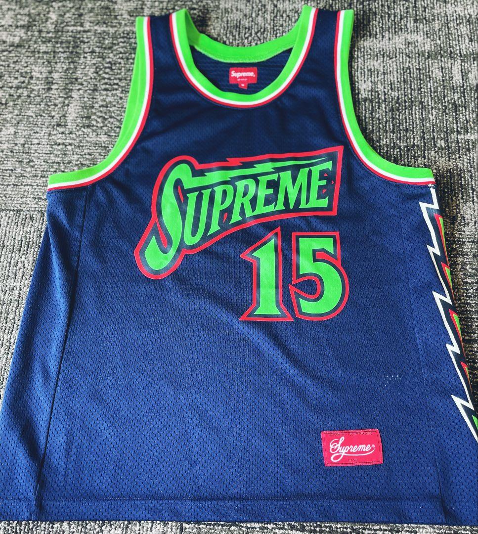 トップス Supreme 18ss Bolt Basketball Jersey