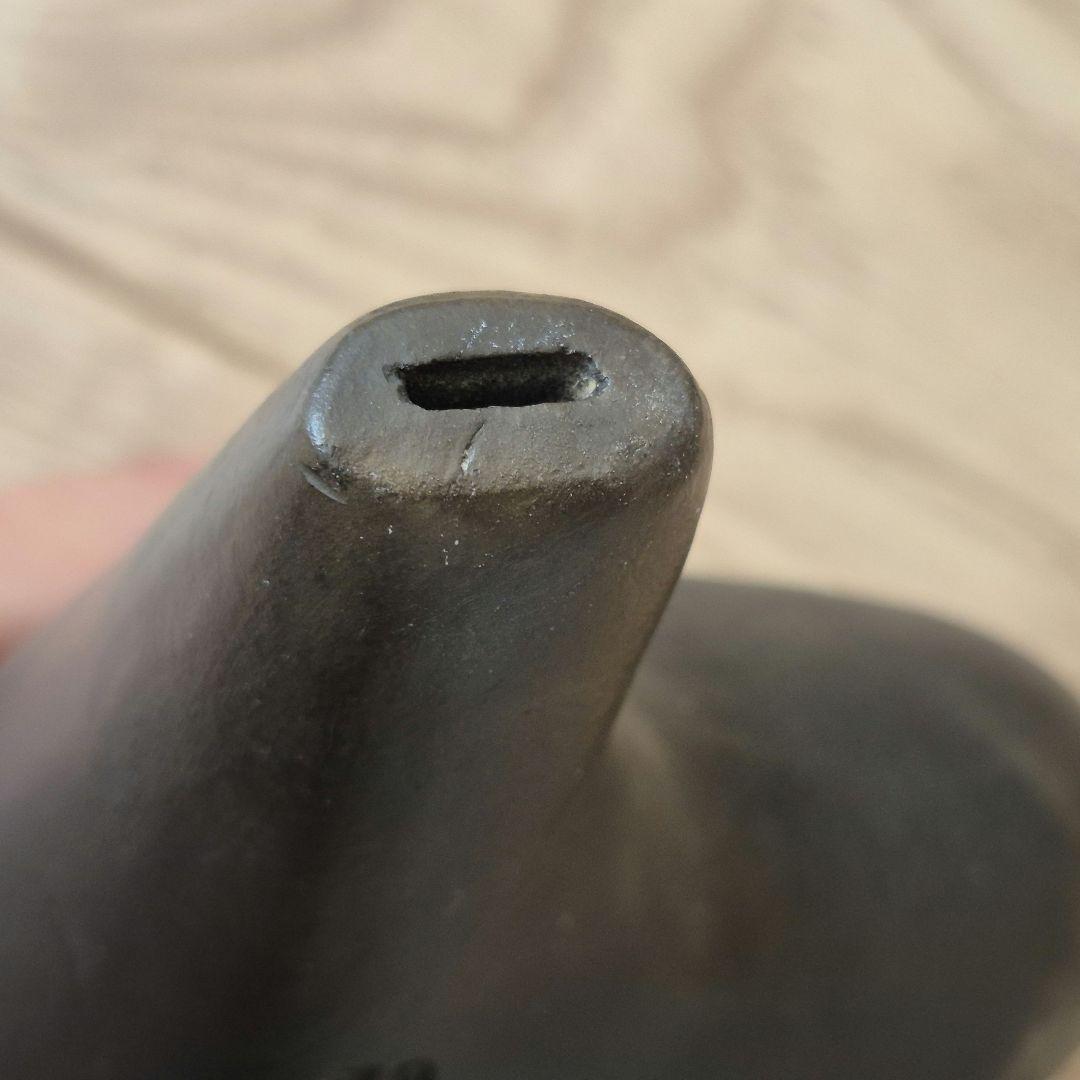 オカリナティアーモ黒陶 合奏モデル アルトF 6F　箱＋ケース付き