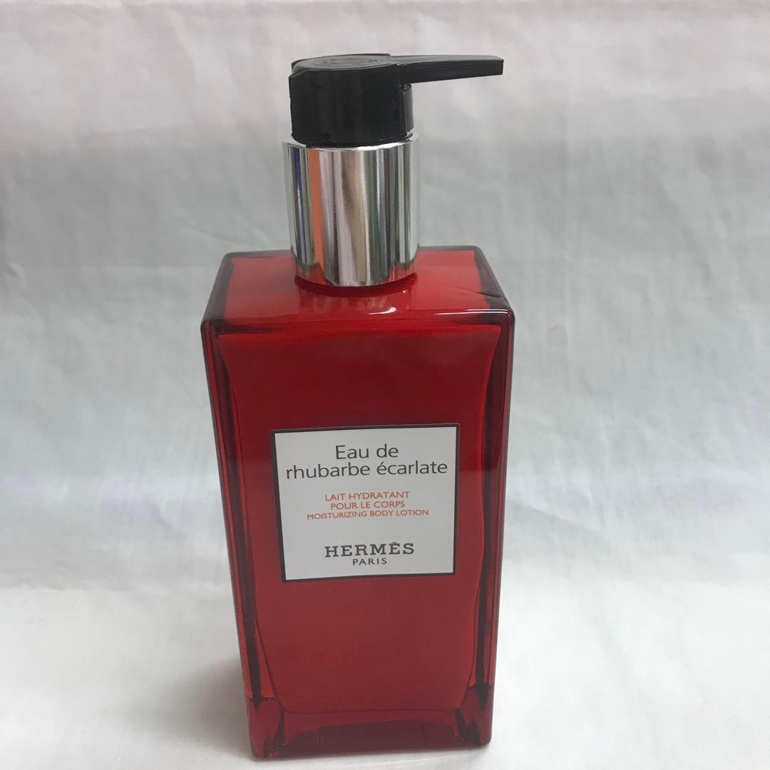 AL047　Hermès　オードゥルバーブエカルラット　ボディローション