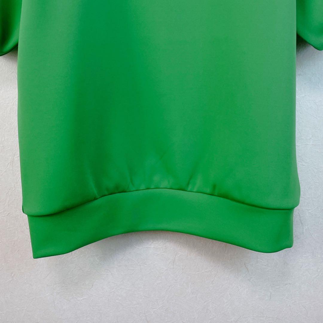 25FW【新品未使用 アルチビオ】機能肉薄段ボール襟付き半袖プルオーバー38号