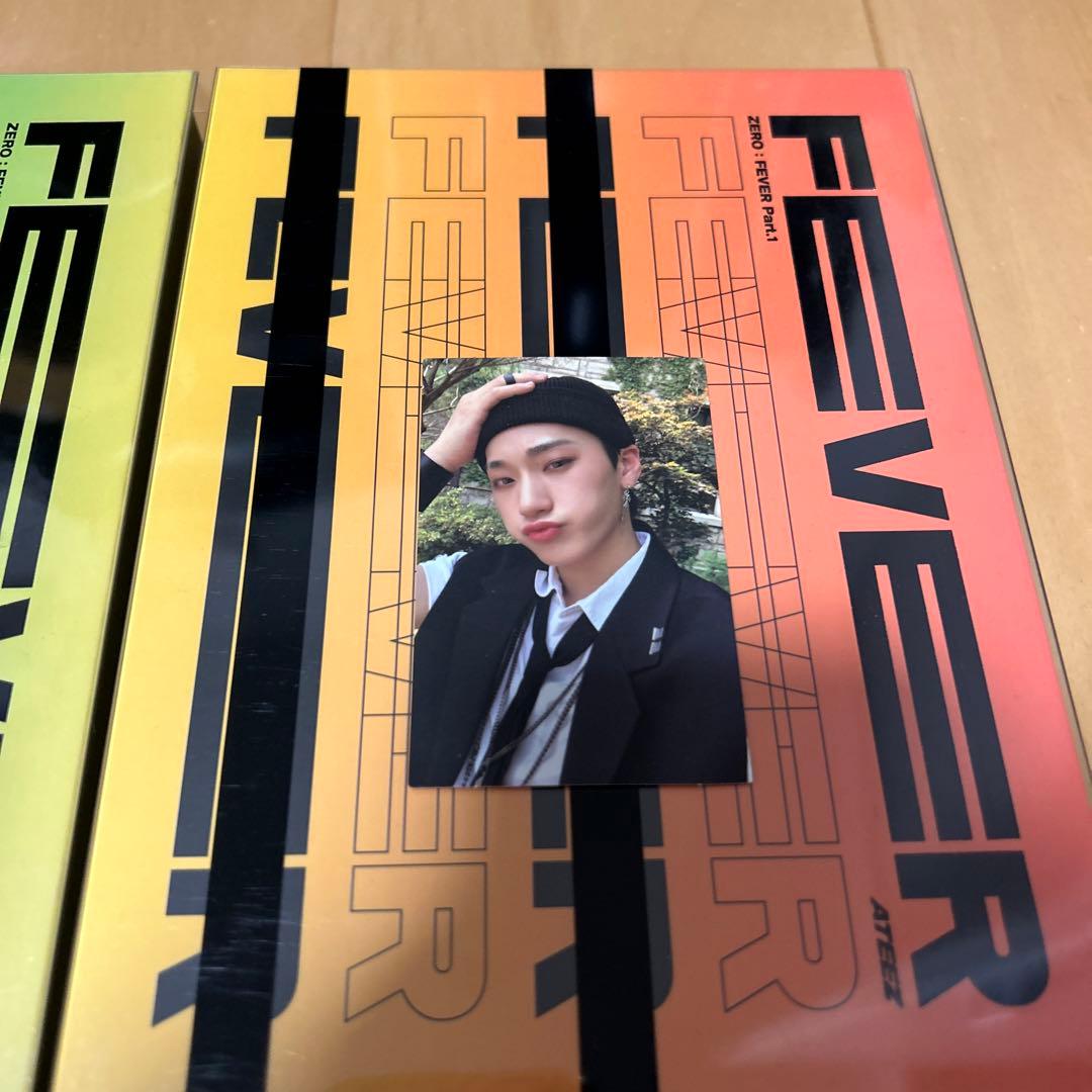 ATEEZ FEVER pt.1 THANXXサン トレカセット MMT