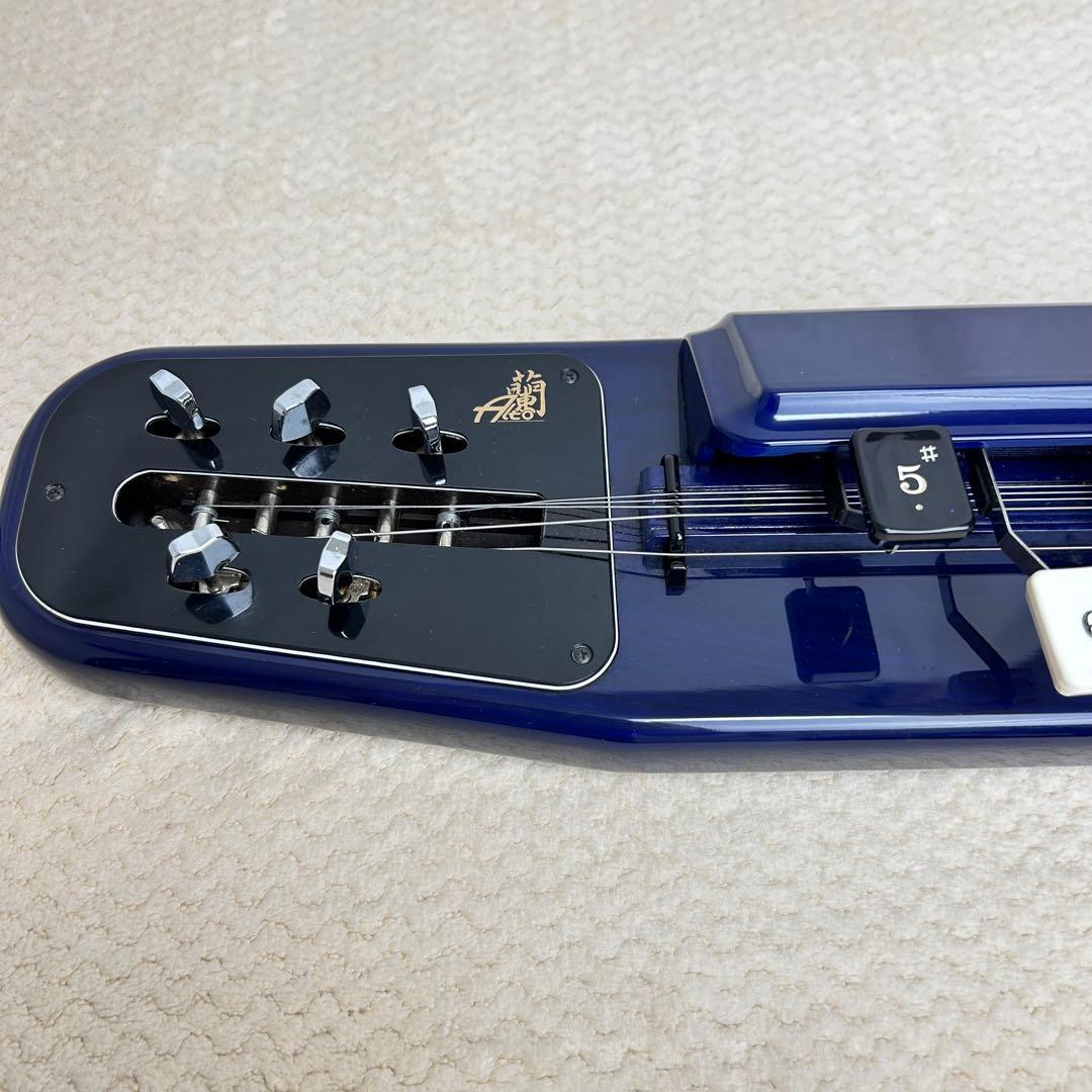 【超希少カラー】SUZUKI スズキ 電気大正琴 蘭 　アルト　青色　ブルー