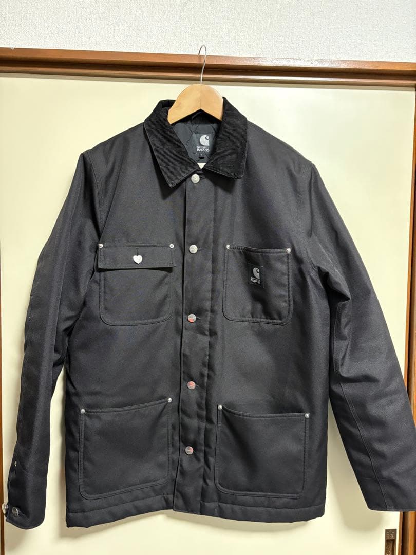 Carhartt wip 25周年　チョアコートブラックカバーオール
