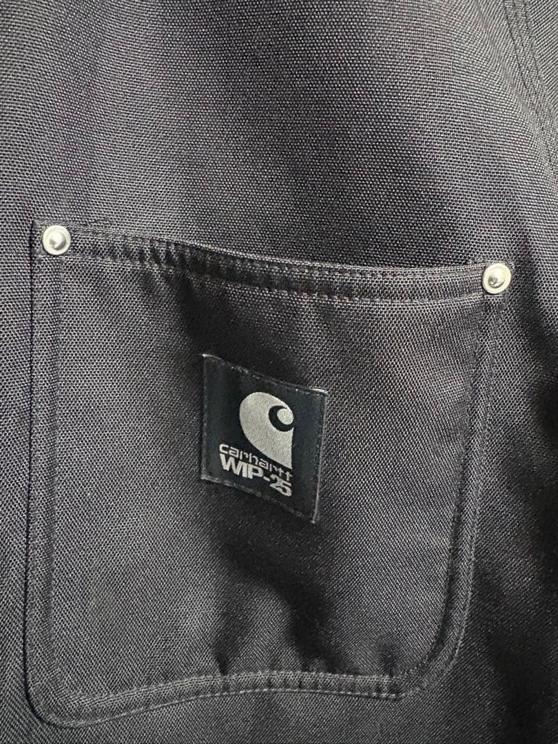 Carhartt wip 25周年　チョアコートブラックカバーオール
