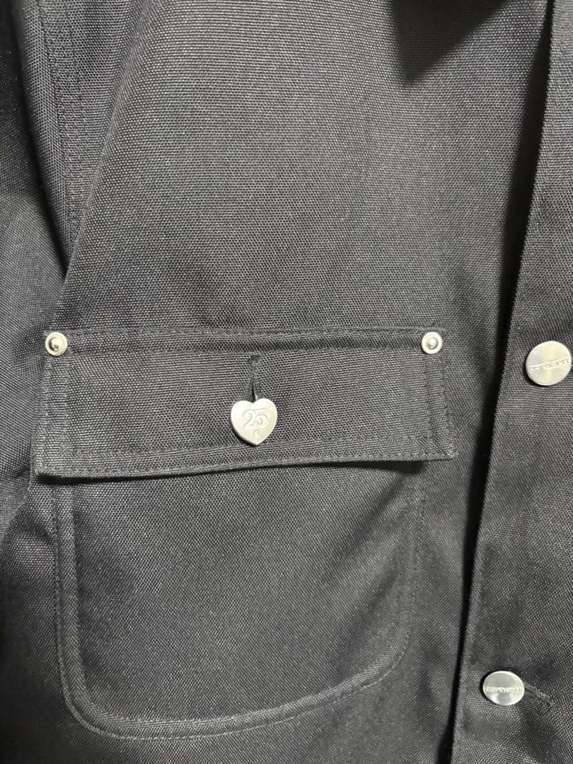 Carhartt wip 25周年　チョアコートブラックカバーオール