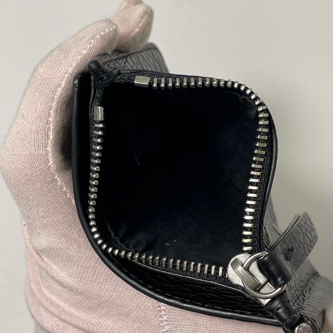 ✨極美✨ メゾンマルジェラ マネークリップ レザー ４ステッチ 黒 国内正規品✨