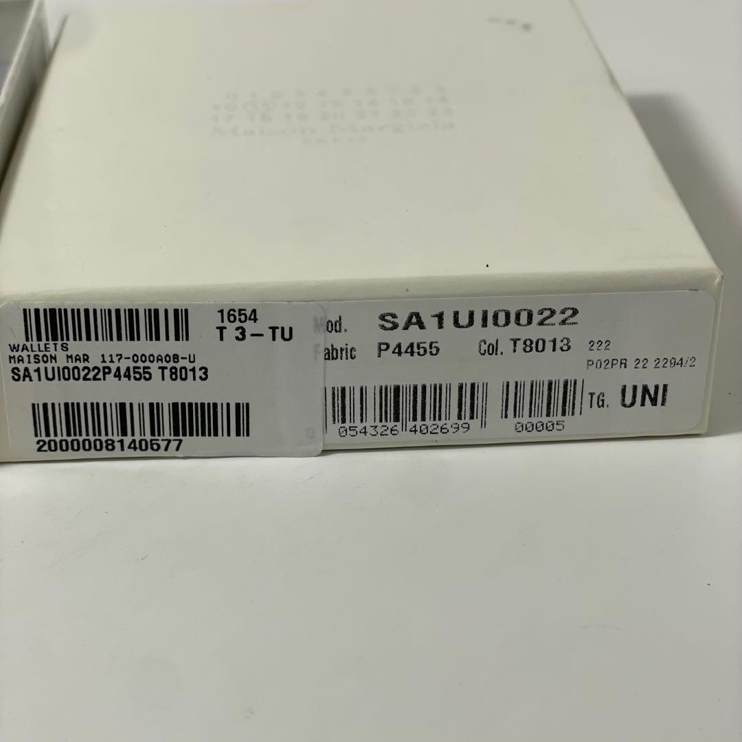 ✨極美✨ メゾンマルジェラ マネークリップ レザー ４ステッチ 黒 国内正規品✨