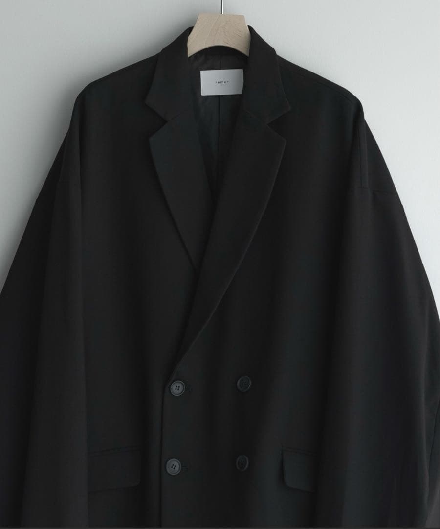 remer ルーズベーシックダブルテーラードジャケット、スラックスのセットアップ