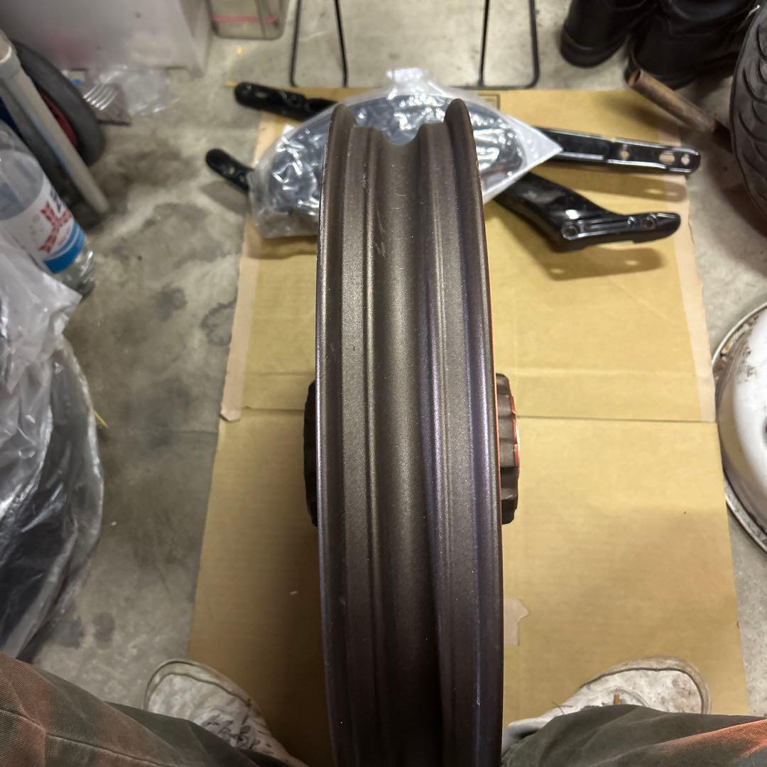 HD FXLRSTフロントホィール撤去品純正品