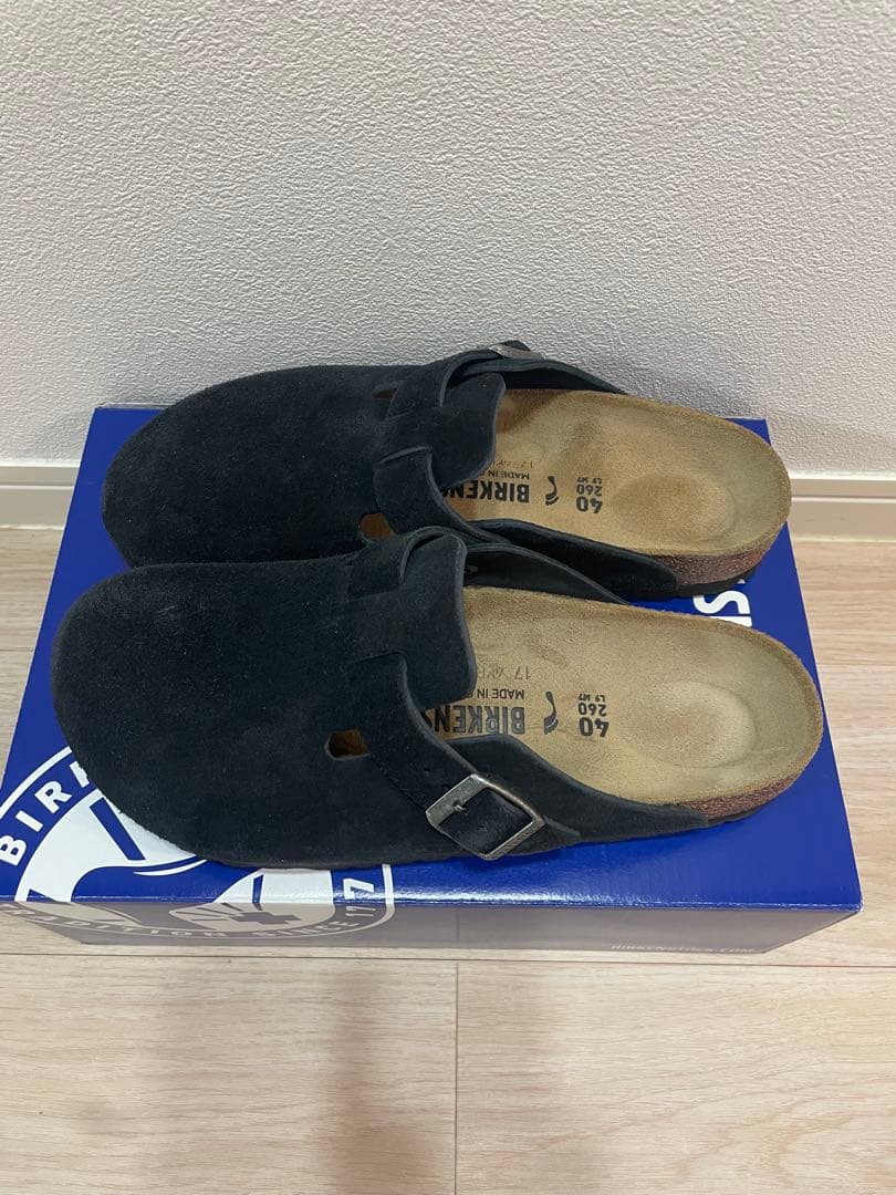 BNRFTBLさま専用 BIRKENSTOCK ボストン　ブラック　40