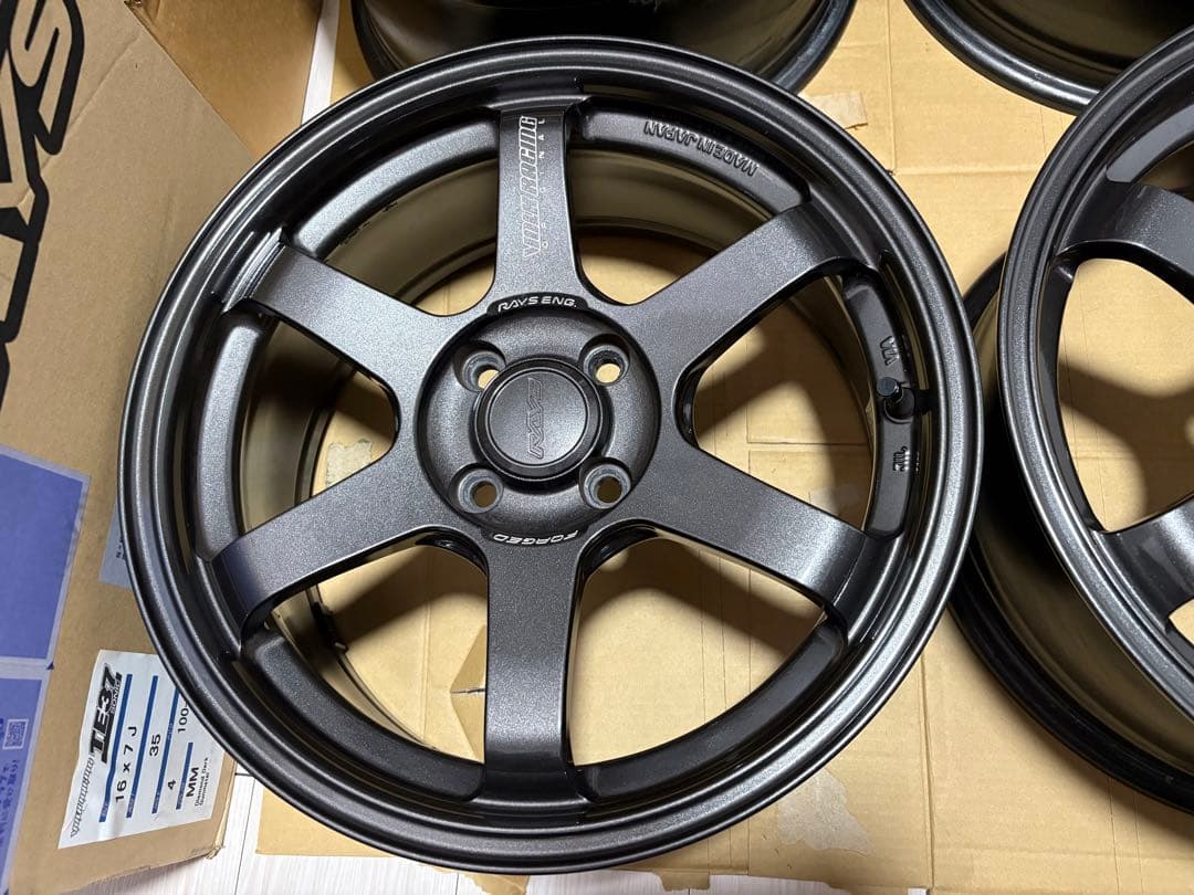 Kazuya様用 RAYS TE37 SONIC 1本となります。