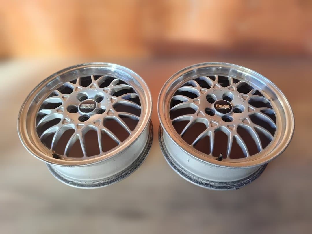 送料込！BBS FORGED スバル 純正16インチアルミホイール 2本セット②