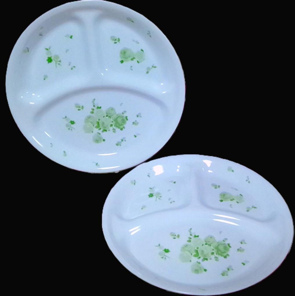 新品 コレール ローズ 薔薇 ランチ皿4枚