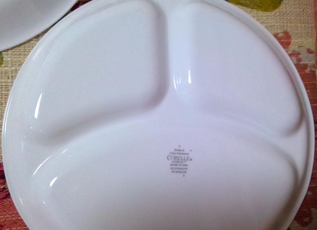 新品 コレール ローズ 薔薇 ランチ皿4枚