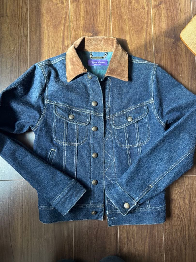 Ralph Lauren パープル　デニムジャケット