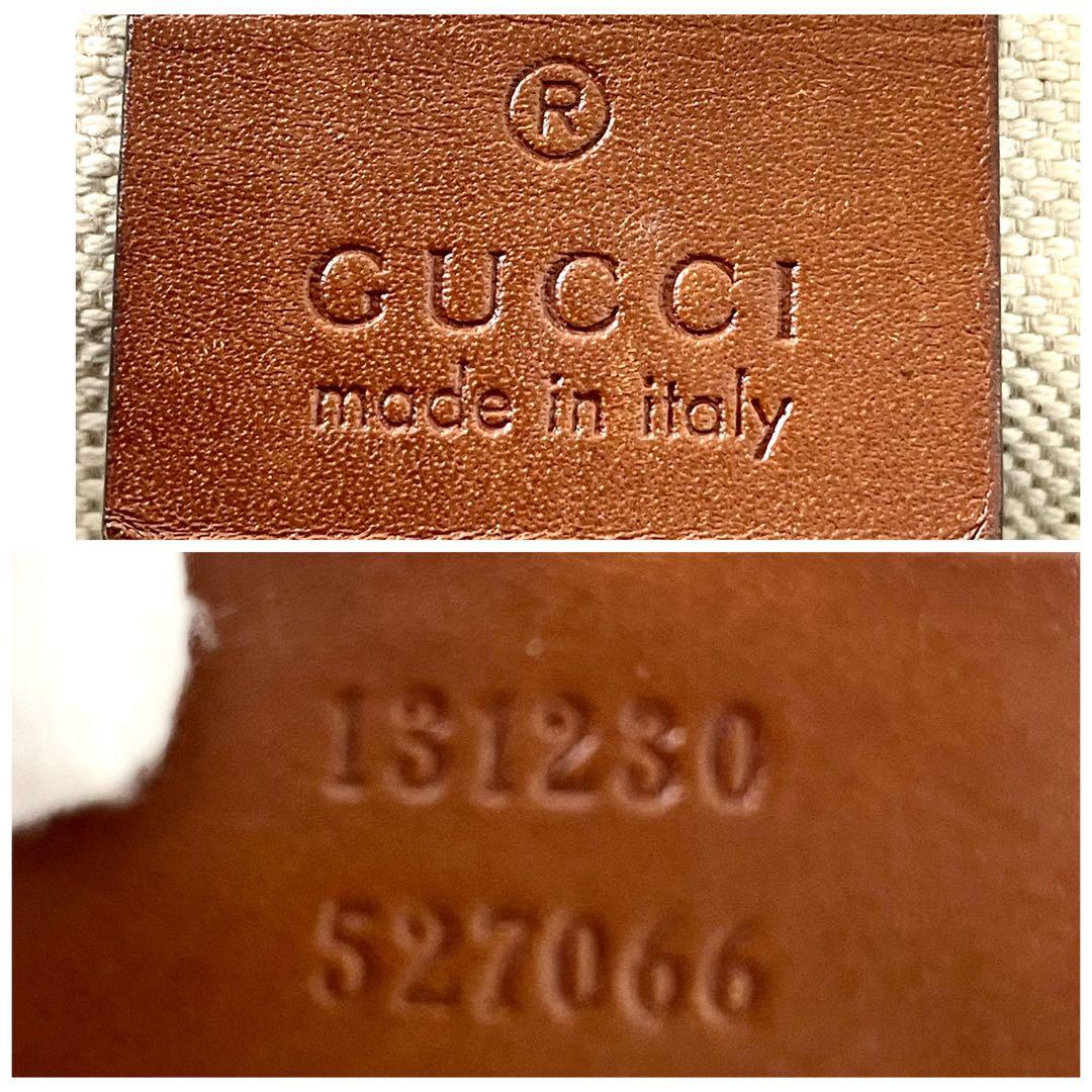 グッチ　GUCCI トートバッグ　ナイロン　レザー　 131230 レディース