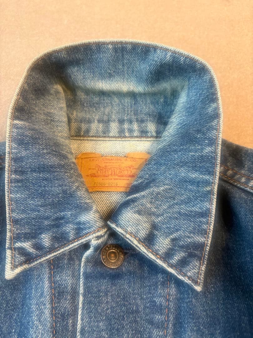 リーバイス ジャケット 70505-0216 3rd 38サイズ カナダ製