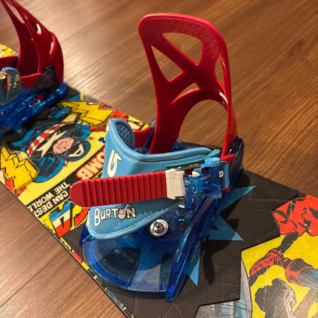 バートン キッズ スノーボード 110cm ビンディングセット