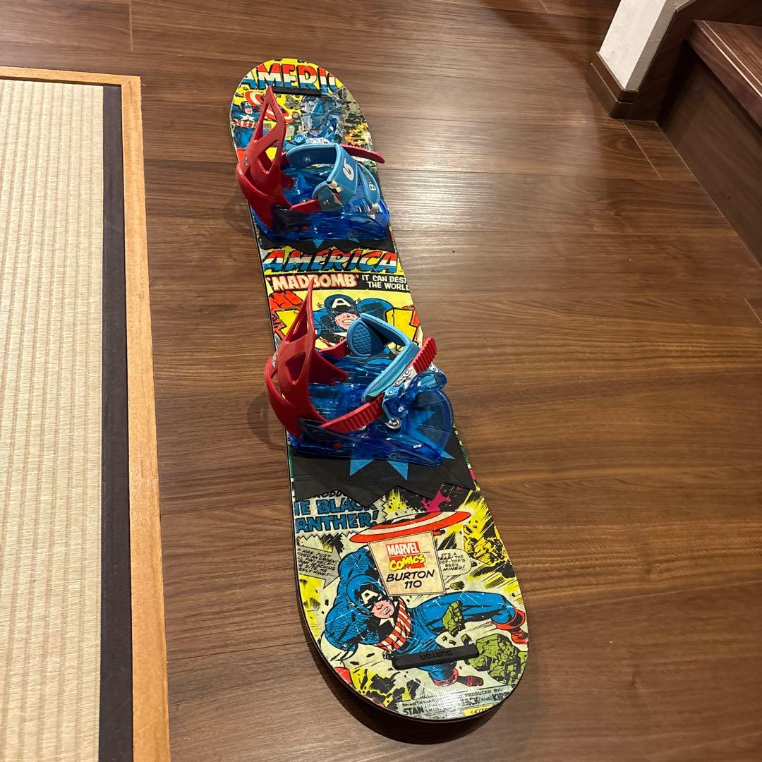 バートン キッズ スノーボード 110cm ビンディングセット