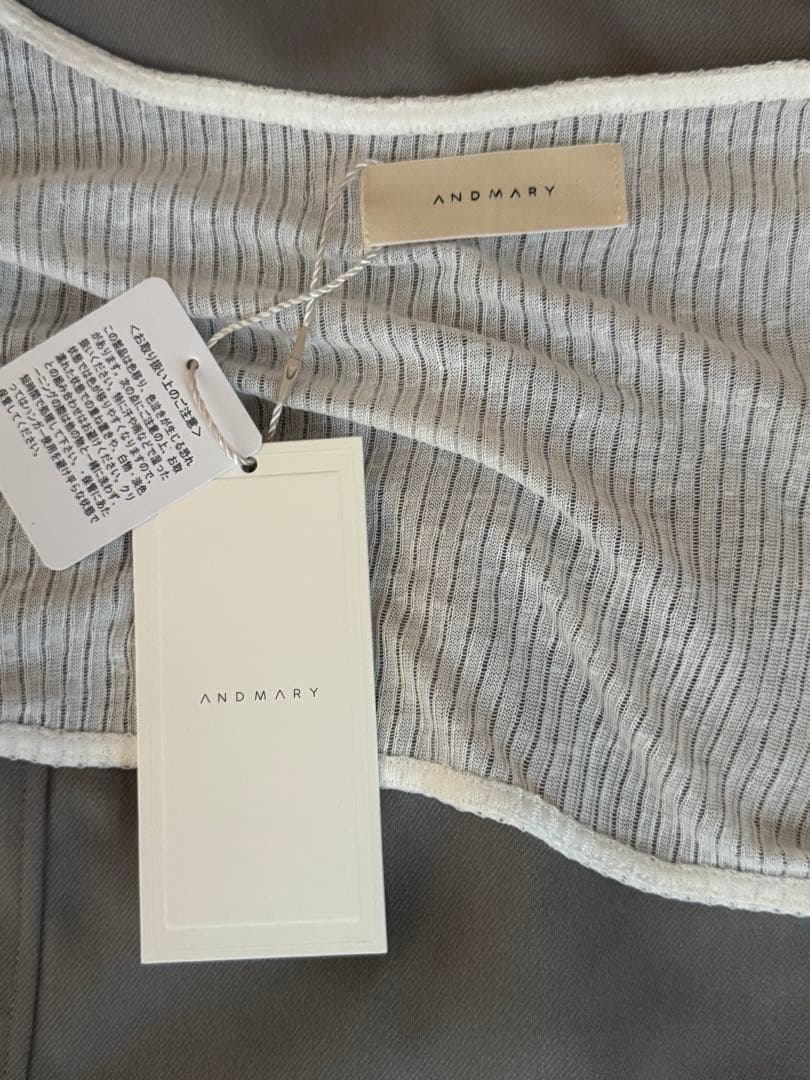 ワンピース andmary Baby slit mini dress