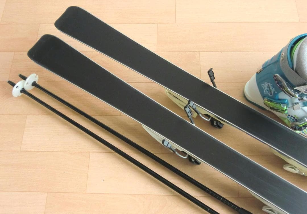 ■■1月限定■送料無料■女性用スキーフルセット■板148靴24.5■メンテ付■■