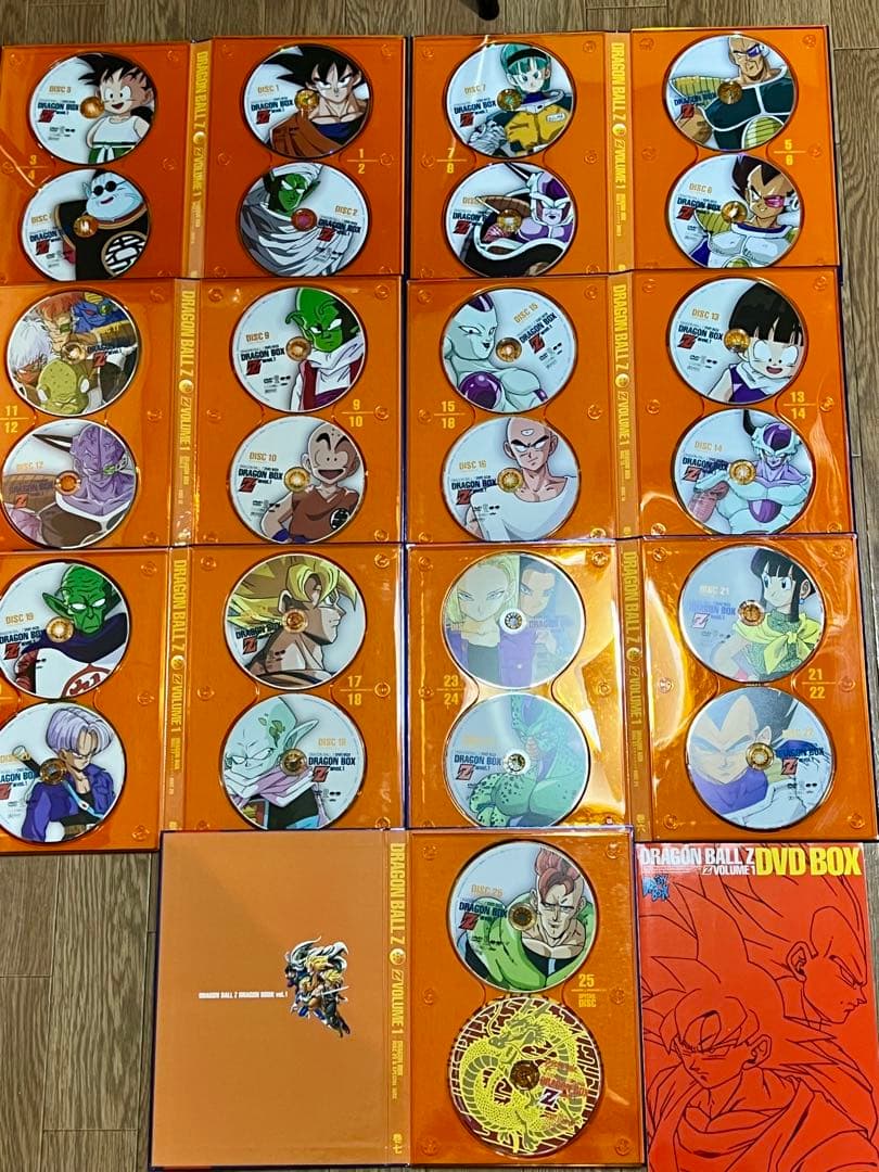 美品ドラゴンボールZ DRAGON BOX DVD-BOX vol.1vol.2
