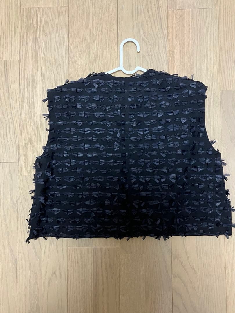 yori shirocon ミニリボンショートジレ 36