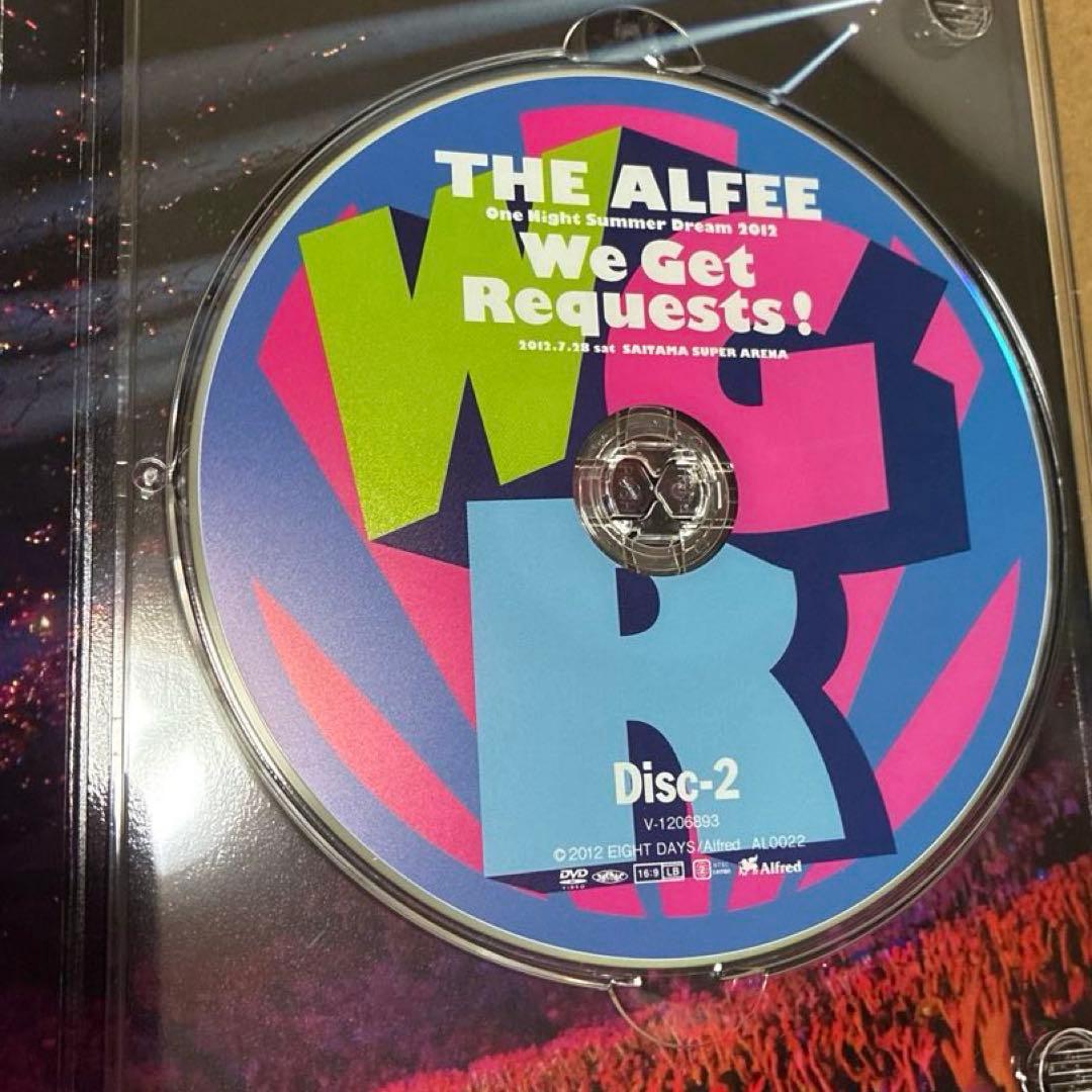 ミュージック THE ALFEE 2012 We Get Requests! DVD