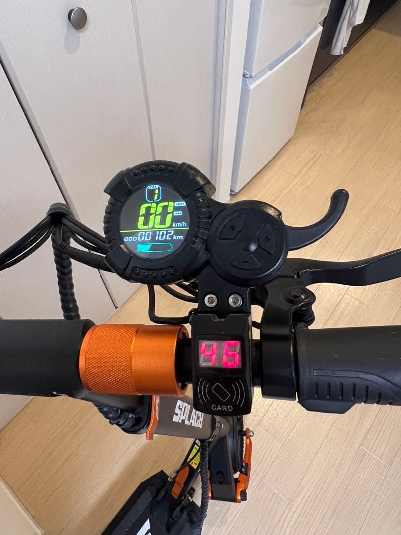 SPLACH 電動ブラック/オレンジ