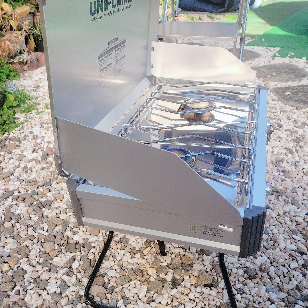 最強セット✨ユニフレーム ツインバーナーUS-1900 廃盤 キッチンスタンドⅢ