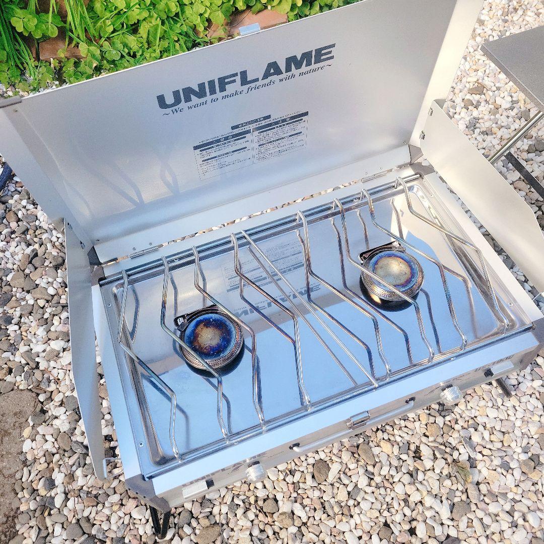 最強セット✨ユニフレーム ツインバーナーUS-1900 廃盤 キッチンスタンドⅢ