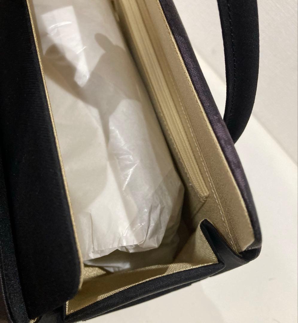 ムーミン　正絹経錦(たてにしき)利休和装バッグ