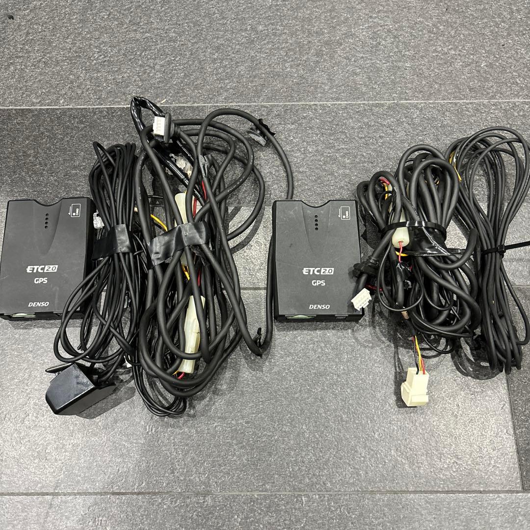 DENSO ETC 2.0 GPS アンテナ分離型　2セット
