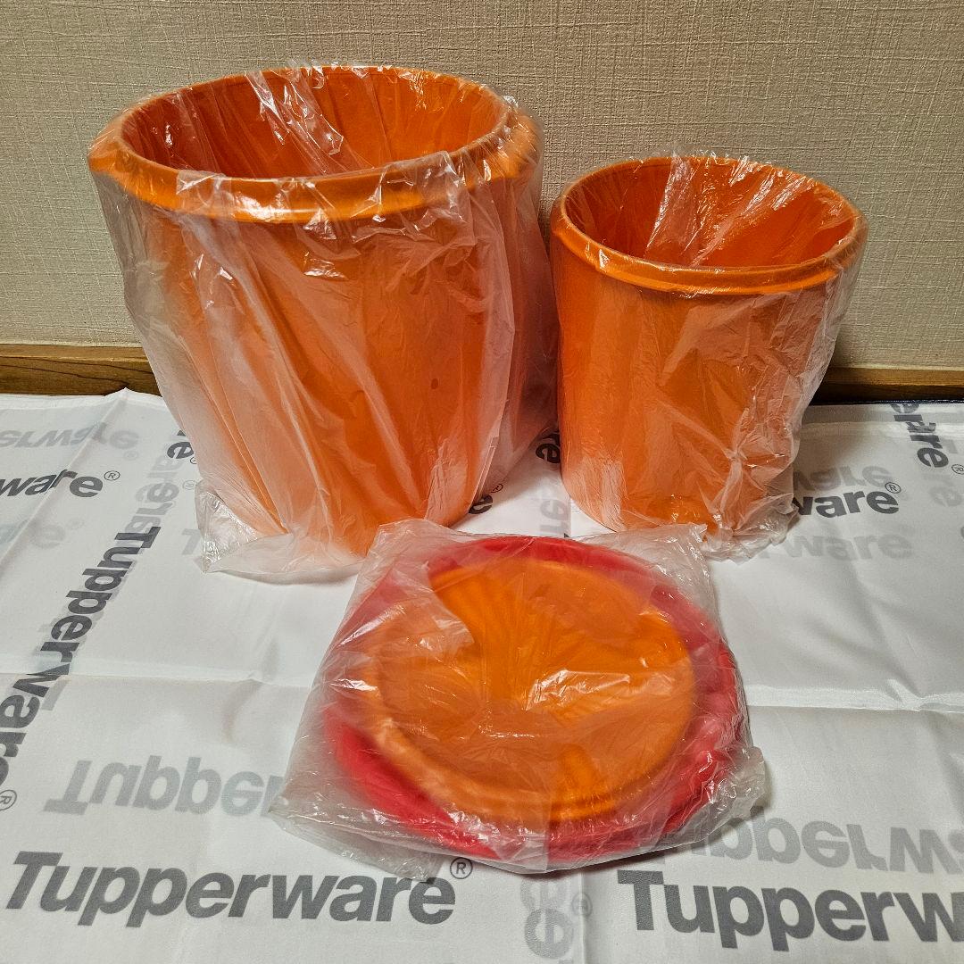 【新品】タッパーウェア マキシデコレーター&グランプリデコレーターL