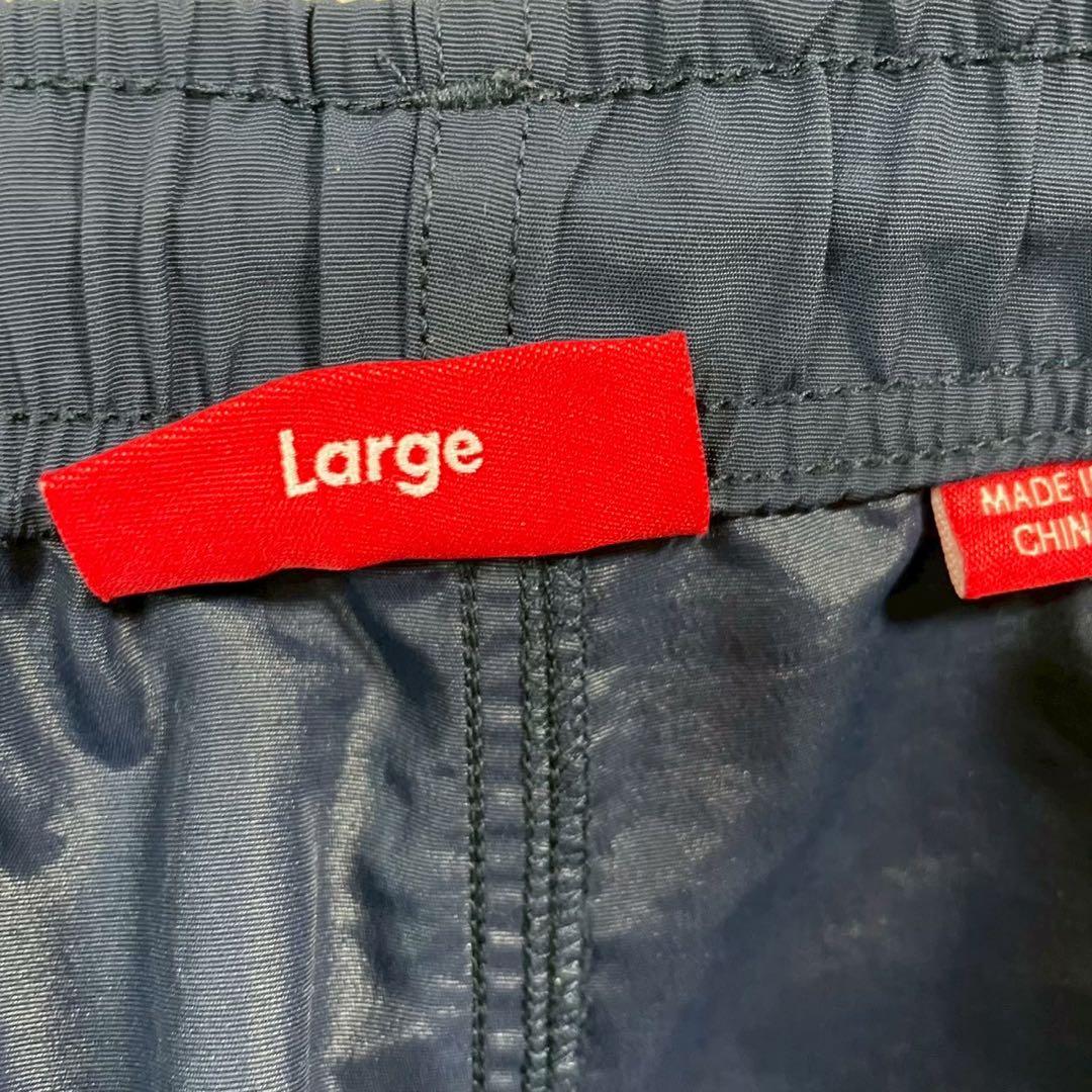 1【人気L】シュプリーム☆刺繍オールドイングリッシュ ハーフパンツ極美品7163