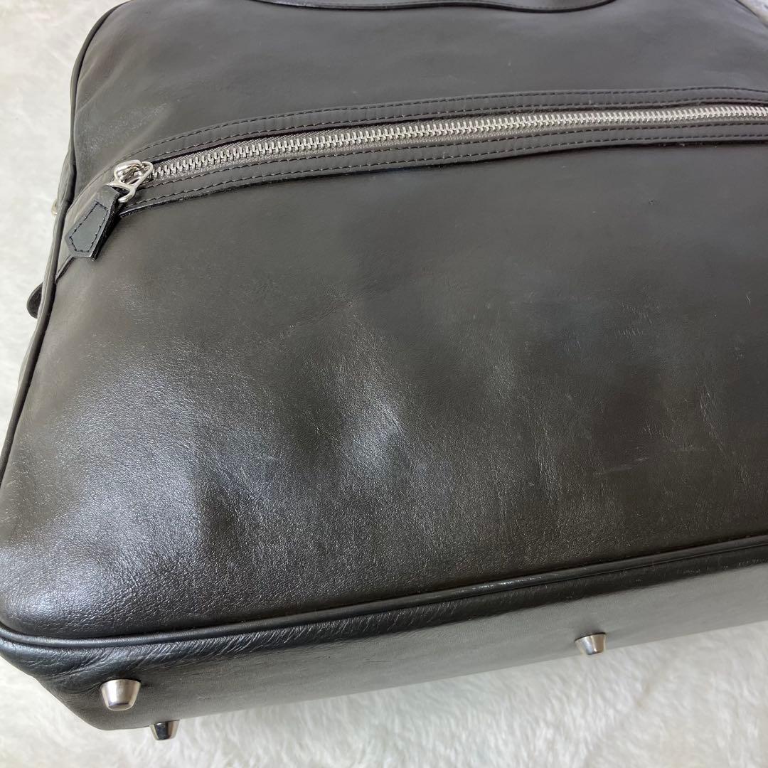 ジャックルコー✨リスボン 本革 レザー A4可 トートバッグ カーキ