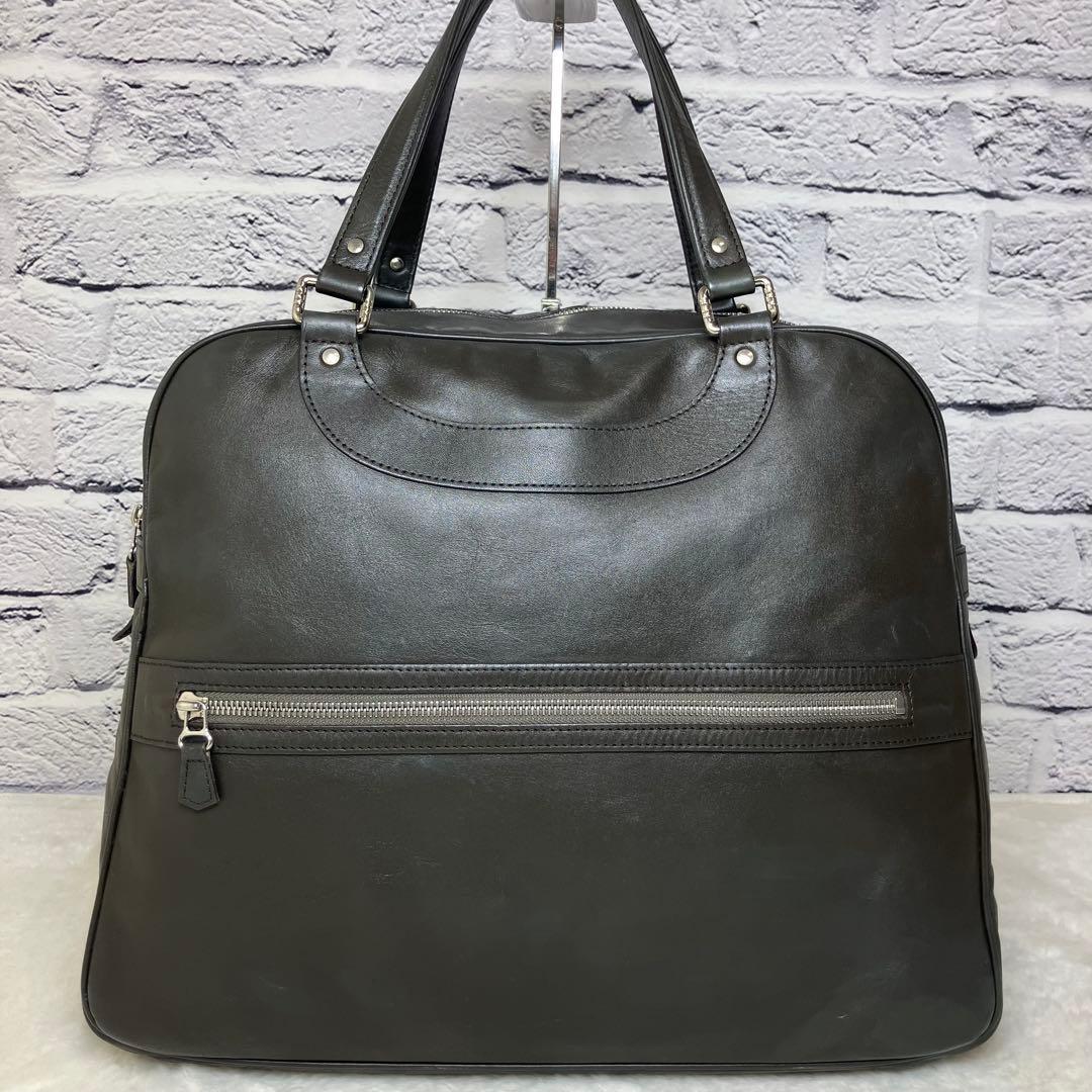 ジャックルコー✨リスボン 本革 レザー A4可 トートバッグ カーキ