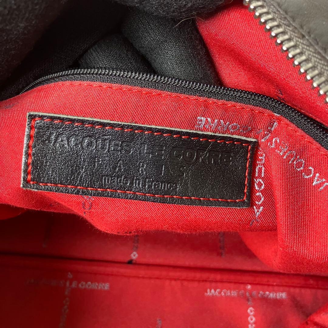 ジャックルコー✨リスボン 本革 レザー A4可 トートバッグ カーキ