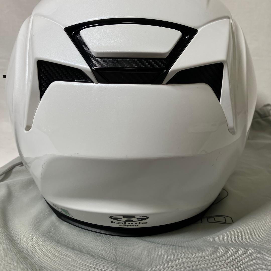 OGK KABUTO EXCEED パールホワイト Ｌ