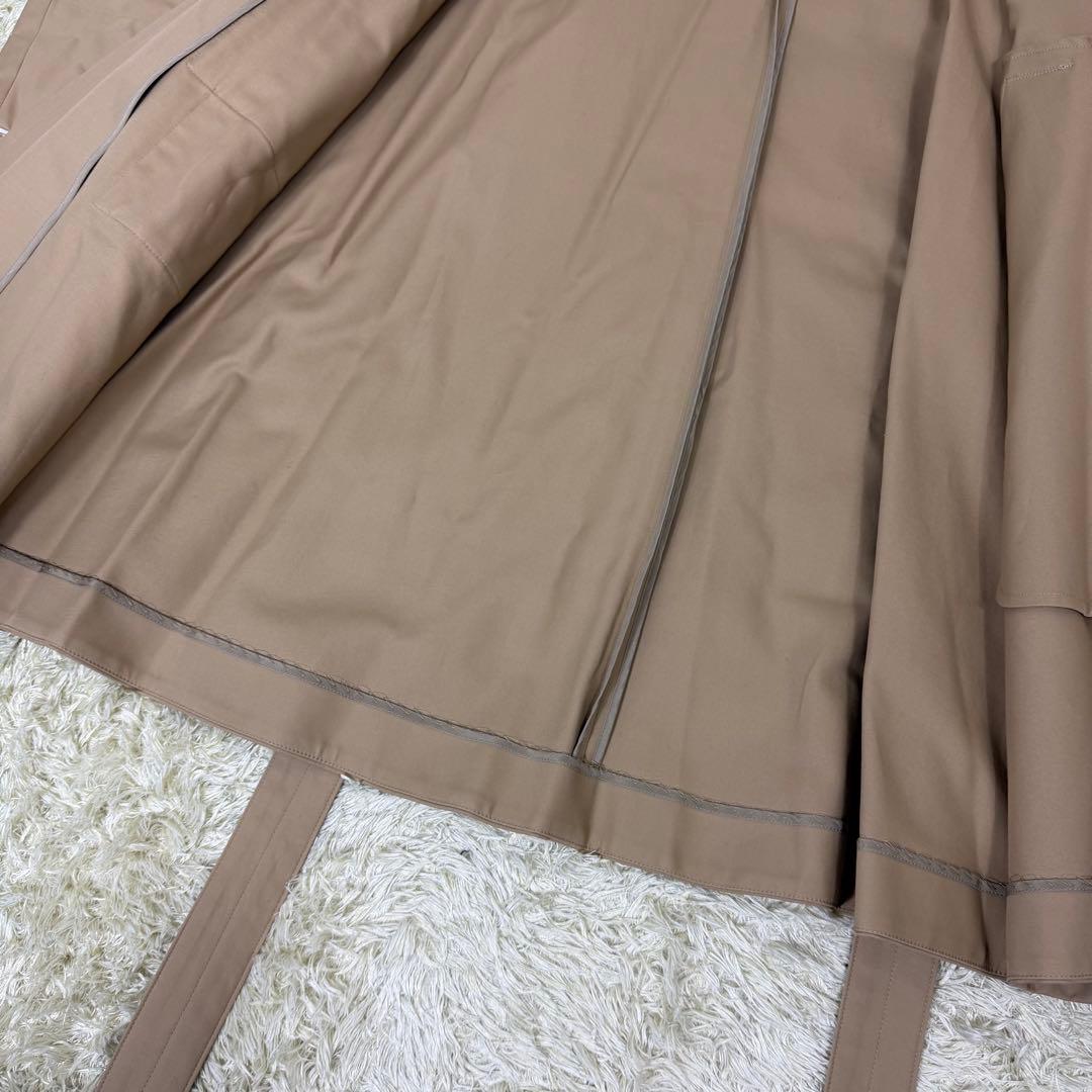 ジャケット・アウター 23SS ENFOLD SOUTIEN-COLLAR TRENCH COAT