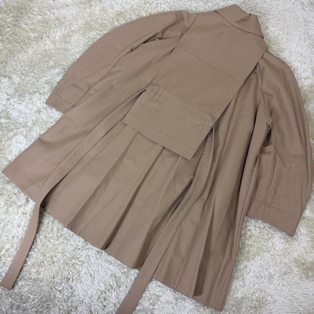 ジャケット・アウター 23SS ENFOLD SOUTIEN-COLLAR TRENCH COAT