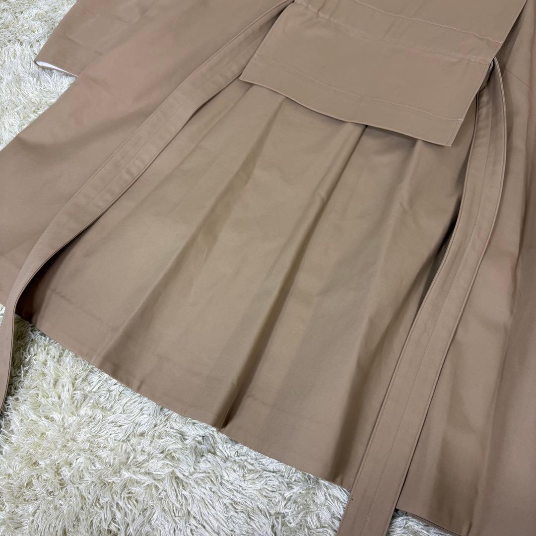 ジャケット・アウター 23SS ENFOLD SOUTIEN-COLLAR TRENCH COAT