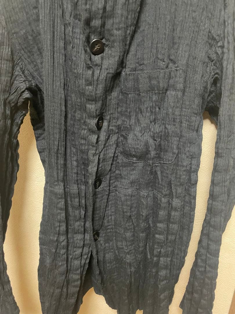 ISSEY MIYAKE MEN プリーツ加工ジャケット