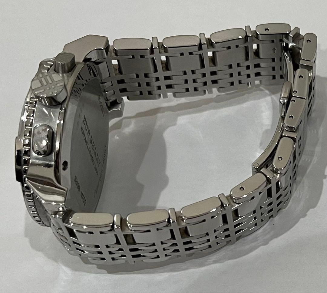 バーバリー 腕時計 ホワイト シルバー BU2303