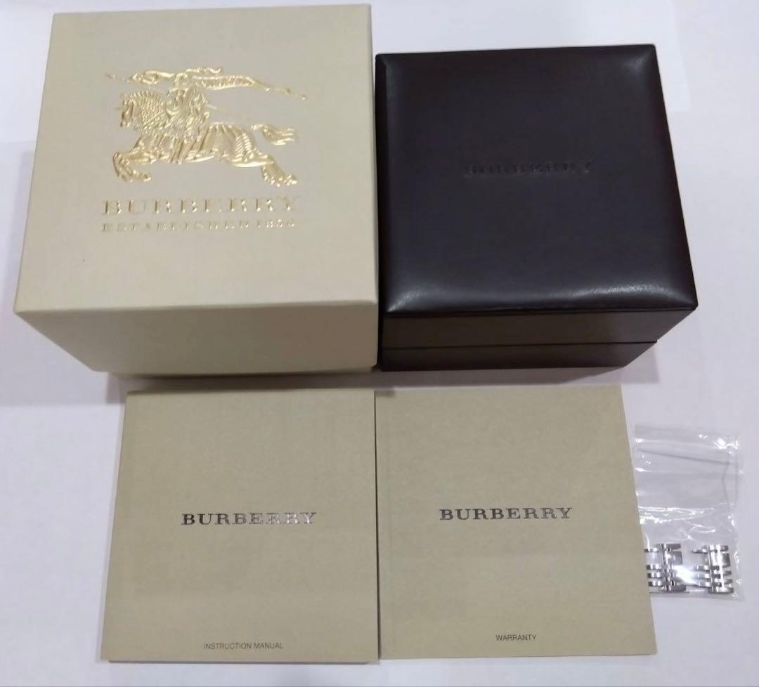 バーバリー 腕時計 ホワイト シルバー BU2303