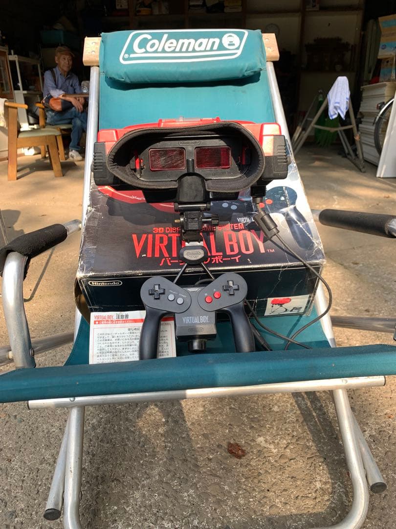 『送料無料！』任天堂バーチャルボーイ本体+ソフト付き　ジャンク品