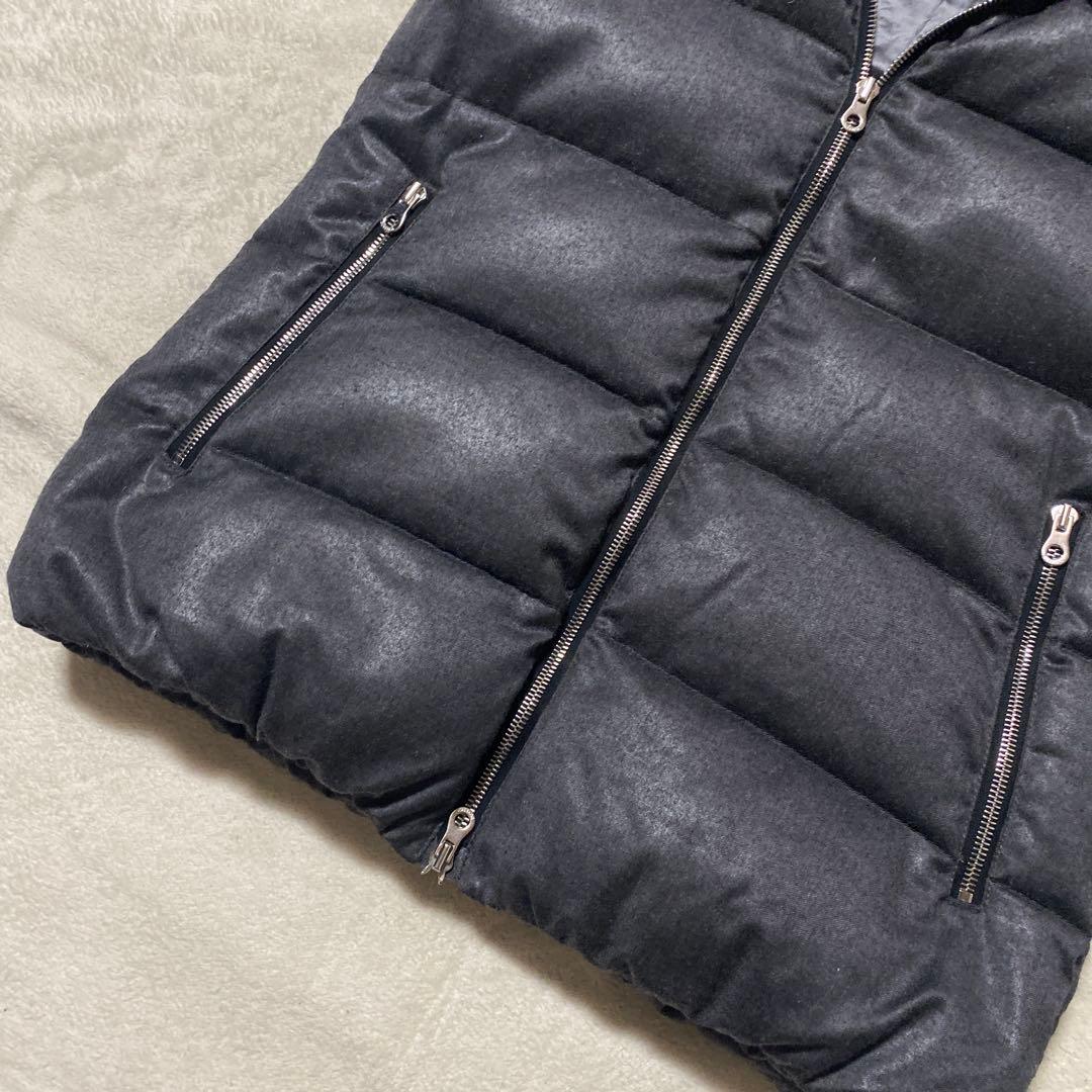 ✨希少✨DUVETICA カシミヤ混　ダウンベスト　FEBDUE グレー　42